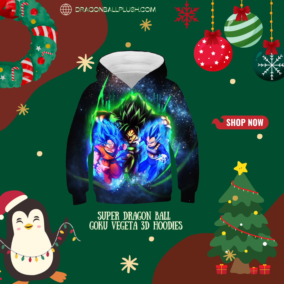 Super Dragon Ball Goku Vegeta 3D Hoodies